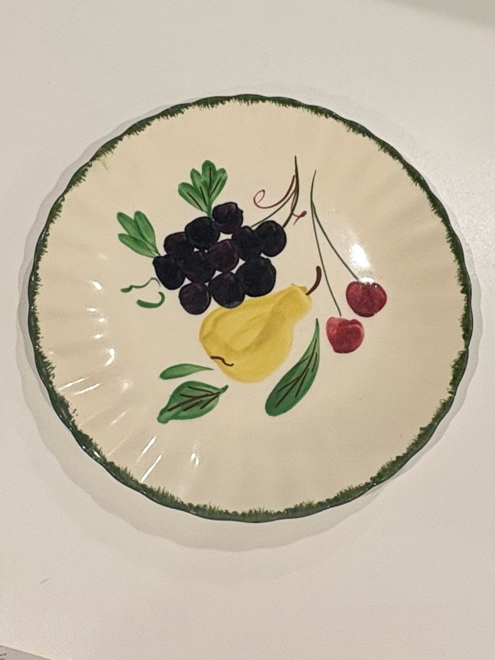Blue Ridge Pottery Dinner Plate